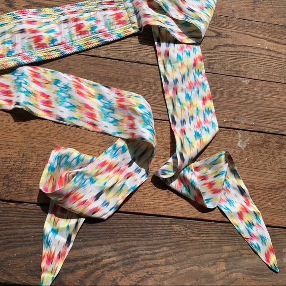 Geren Ford Pattern Silk Head Scarf - Picture 4 of 7